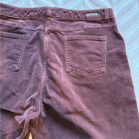 Woolrich Maroon Corduroy Women's Pants - Picture 6 of 7